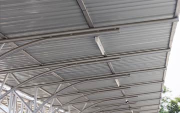 installing Abbey Hey metal roofing